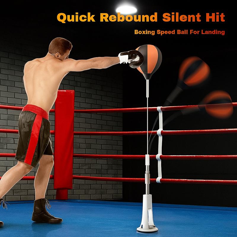 Entrena sin límites – Pera de boxeo resistente al impacto - Entrena como un campeón con esta pera de boxeo de suelo